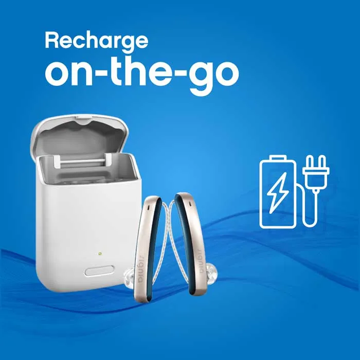 Rechargeable hearing aid